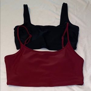 2 Aerie swim bikini tops